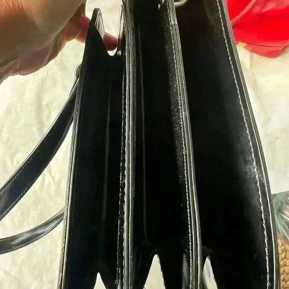 Vintage  Cromia Italian Satchel - Picture 7 of 10